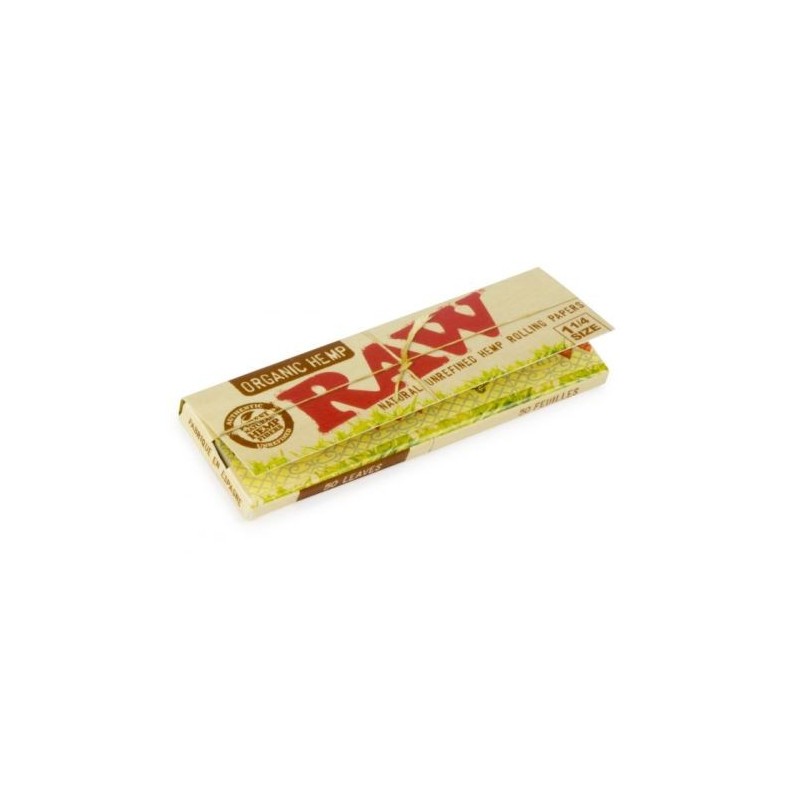 RAW® Organic 1 1/4 Rolling Papers - 24 Booklets