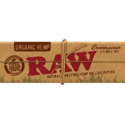 RAW® Organic Connoisseur 1 1/4 Rolling Papers - 24 Booklets