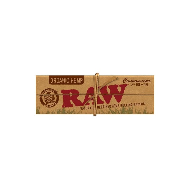 RAW® Organic Connoisseur 1 1/4 Rolling Papers - 24 Booklets