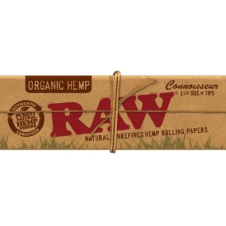 RAW® Organic Connoisseur 1 1/4 Rolling Papers - 24 Booklets