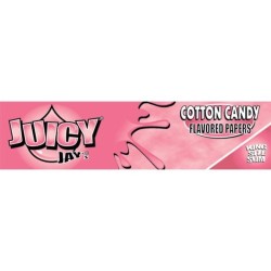 Juicy Jay's Cotton Candy Kingsize Slim Rolling Papers - 24 Pack