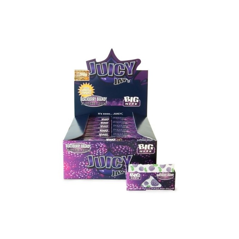 Juicy Jay's Black Currant Kingsize Rolling Paper | 24 Packs