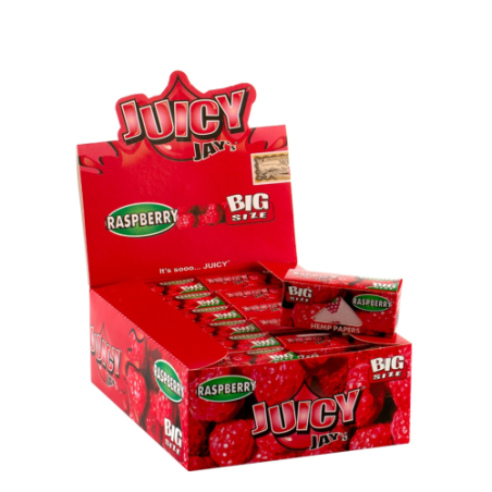 Juicy Jay's Raspberry Flavored Rolls - 5m, 24 Rolls