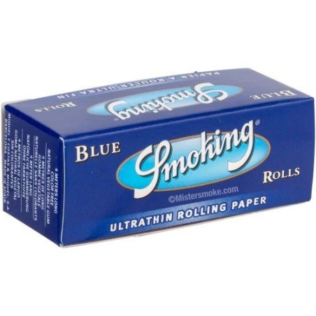 Smoking Blue Kingsize Rolls - 4m x 24 Rolls