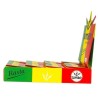 Jumbo Rasta Filter Tips | 100 Pack - Perfect for Rolling!