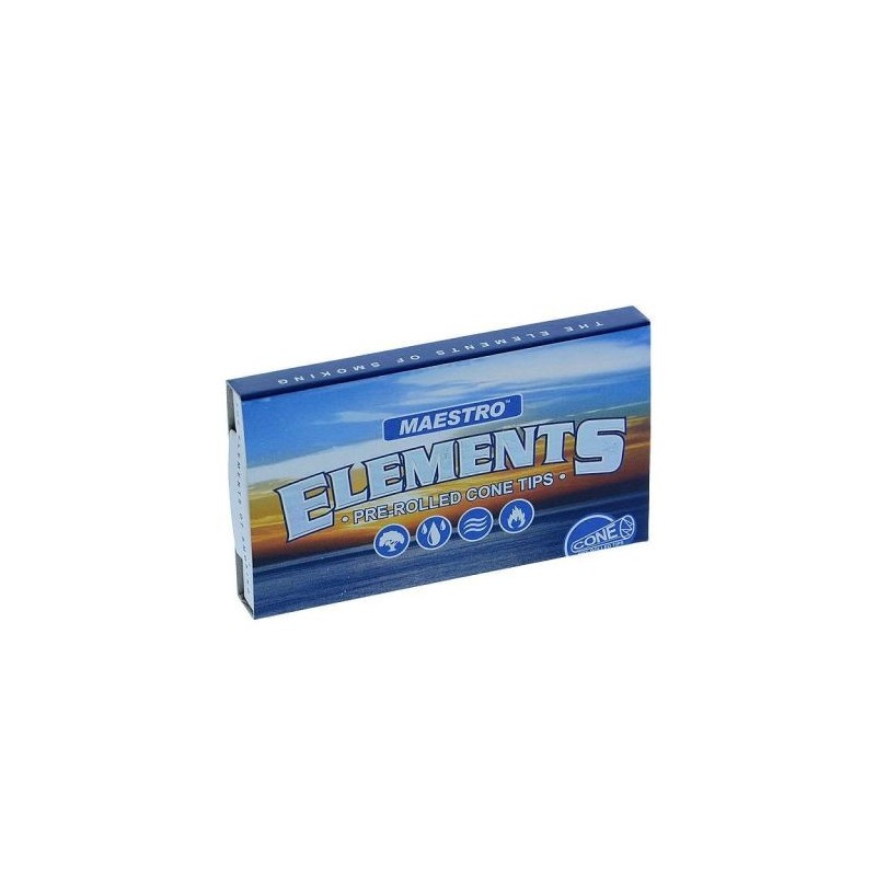 Elements® Prerolled Cone Tips | 20-Pack Booklets