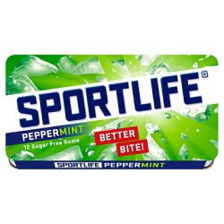 Sportlife Peppermint Gum | 48 Pack for Fresh Breath