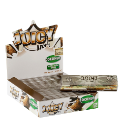 Juicy Jay's Coconut Kingsize Slim Rolling Papers | 24 Pack