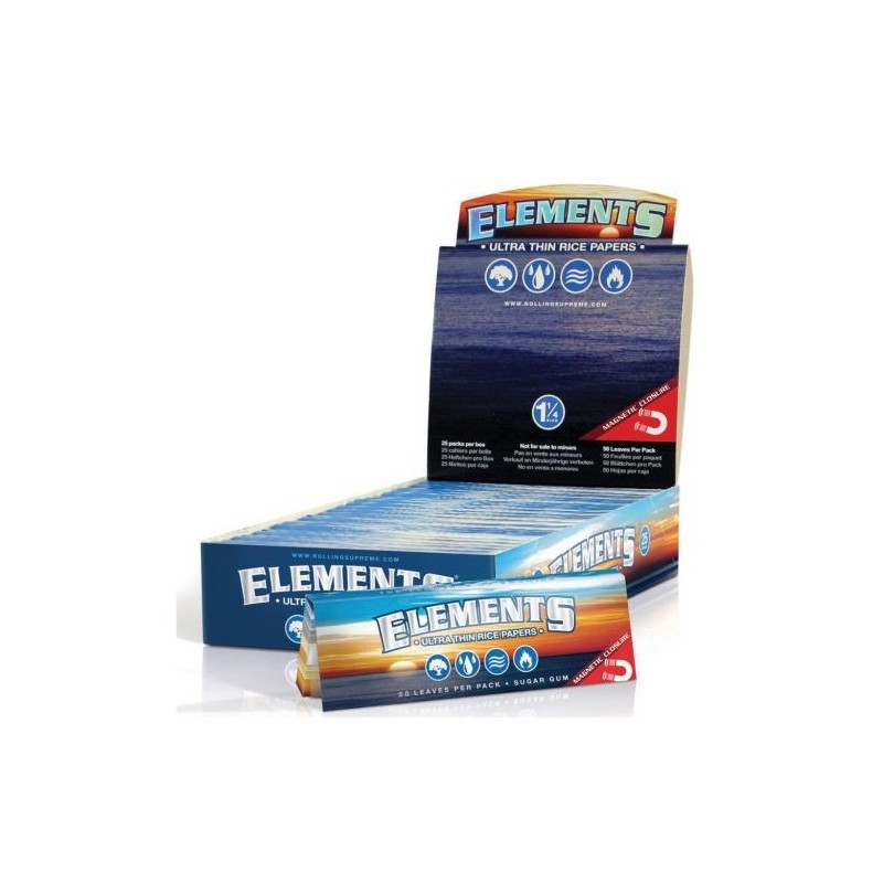 Elements® Connoisseur 1 1/4 Rolling Paper Booklets - 24 Pack