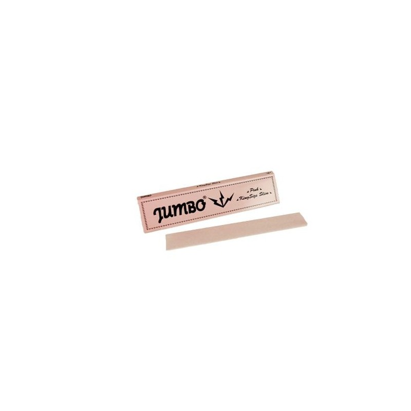 Jumbo Pink Kingsize Slim Vloei | 50 Pack - Rolling Papers