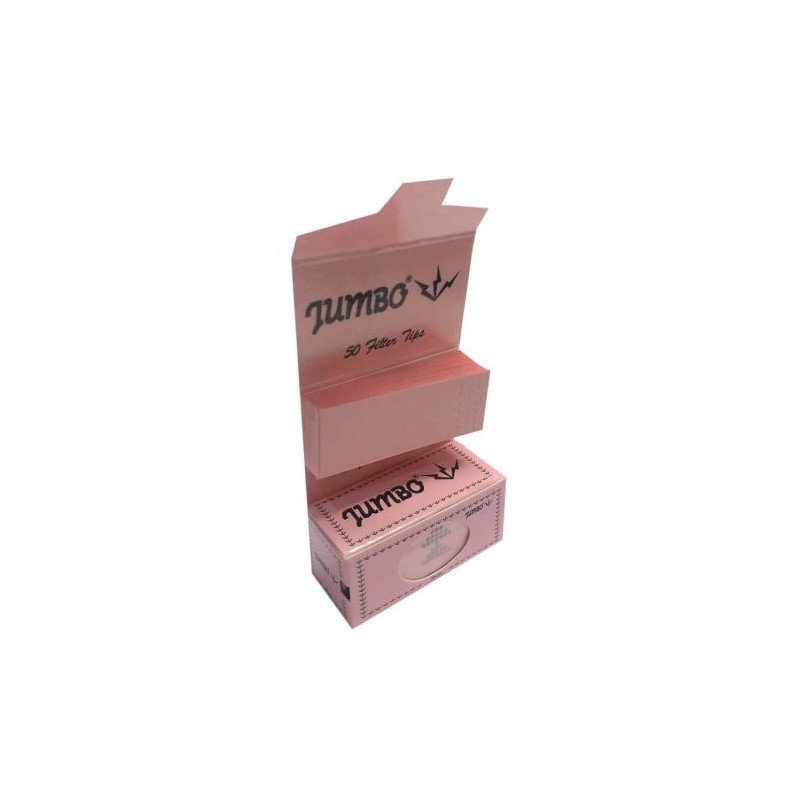 Jumbo Pink Rolls + Filter Tips | 24 Pack - Premium Quality