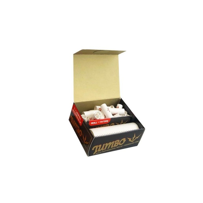 Jumbo Gold Rolls + Filter Tips | 12 Pack for Smooth Smoking