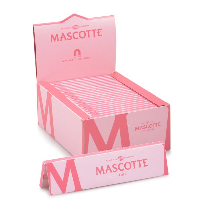 Mascotte® Pink Combi KS + Tibs Magnet | 1700 Rolling Papers