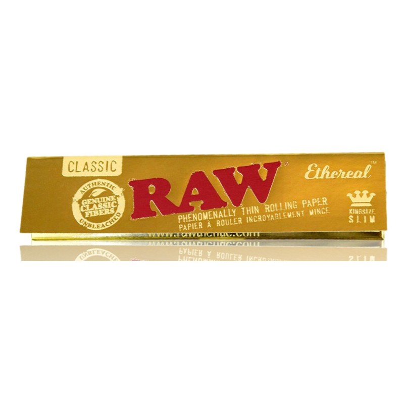 RAW Ethereal King Size Slim - 50 Packs of 32 Leaves