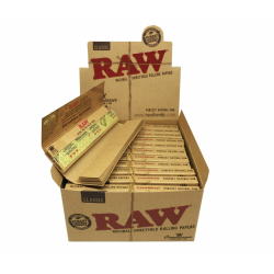 RAW® Connoisseur King Size Slim Classic + Tips - 24 Pack