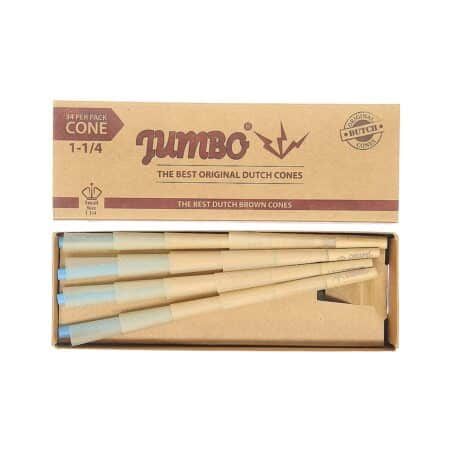 Jumbo Brown Cones Box - 34 Premium Quality Pieces